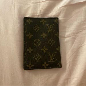 Authentic Louis Vuitton passport holder/ organizer